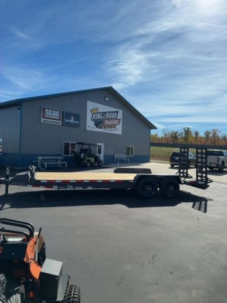 New 2027 Horizon Trailers ECZ 22X83X26 7K 2A 2' DOVETAIL Equipment Trailer