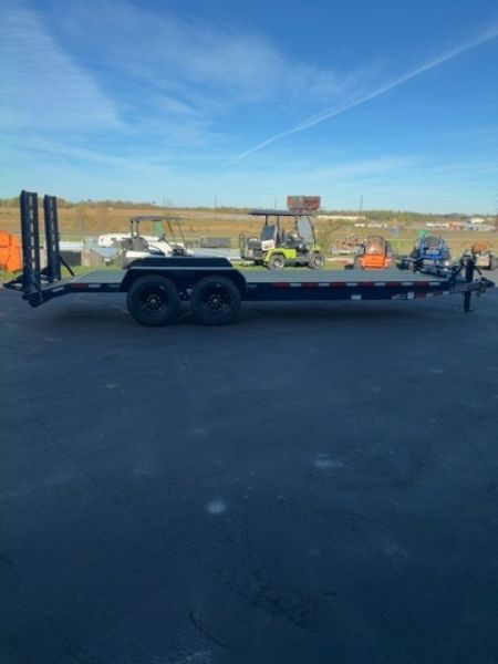 New 2027 Horizon Trailers ECZ 22X83X26 7K 2A 2' DOVETAIL Equipment Trailer
