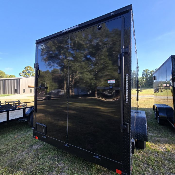 New 2027 Diamond Cargo 7X16 Cargo TA / Enclosed Trailer Blackout