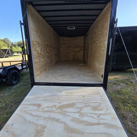 New 2027 Diamond Cargo 7X16 Cargo TA / Enclosed Trailer Blackout