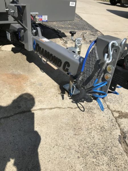 New 2027 Diamond C Trailers 77X12 DSA Equipment Trailer