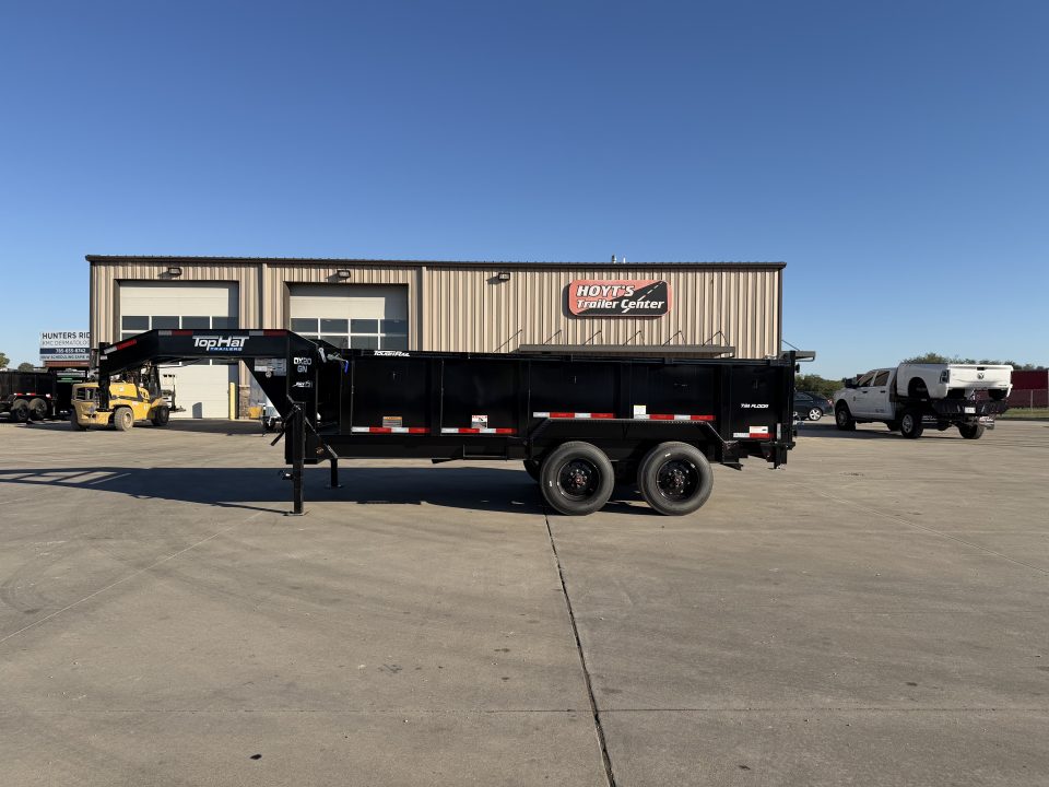 New 2026 Top Hat 83 X 16 DX20GN Dump Trailer