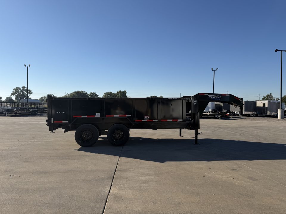New 2026 Top Hat 83 X 16 DX20GN Dump Trailer