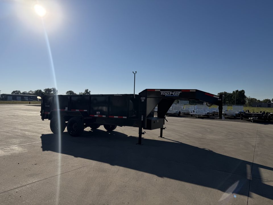 New 2026 Top Hat 83 X 16 DX20GN Dump Trailer
