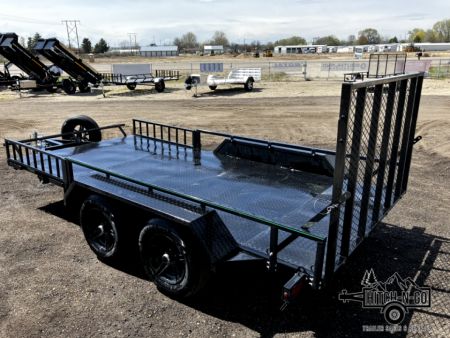 New 2026 Trekk 7x14 5k Utility Trailer