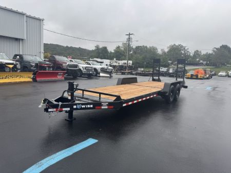 New 2027 BWISE EH22-14-HD 7X22TA Equipment Trailer