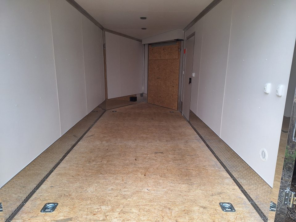 New 2027 Stealth Trailers 7x19 2 Place Premium Snowmobile Trailer