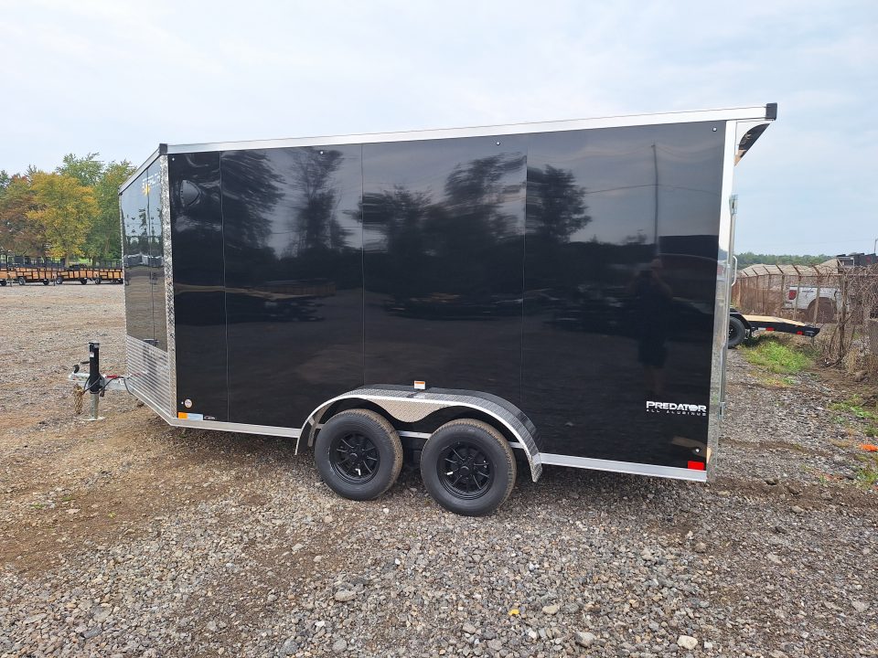 New 2027 Stealth Trailers 7x19 2 Place Premium Snowmobile Trailer