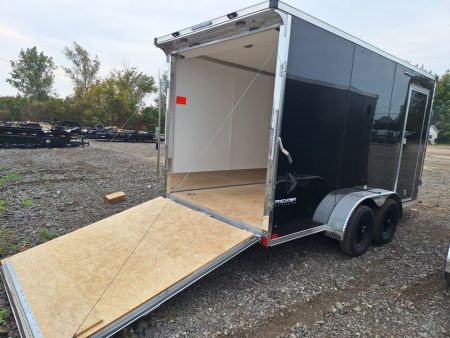 New 2027 Stealth Trailers 7x19 2 Place Premium Snowmobile Trailer