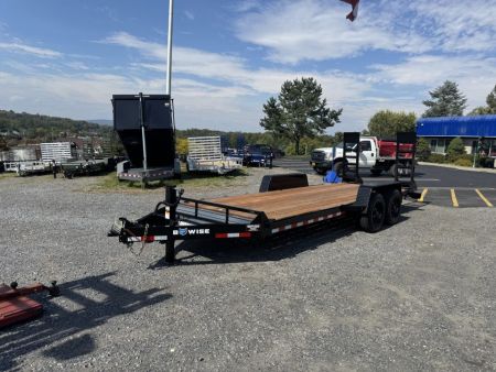 New 2027 BWISE EH20-16-HD 7X20TA Equipment Trailer