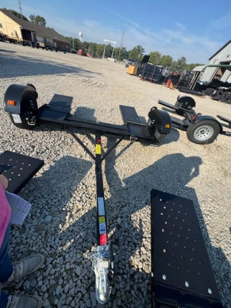 New 2026 Quality Tow Tow Dolly QT80TD No Brake (GVW:2999) BLACK
