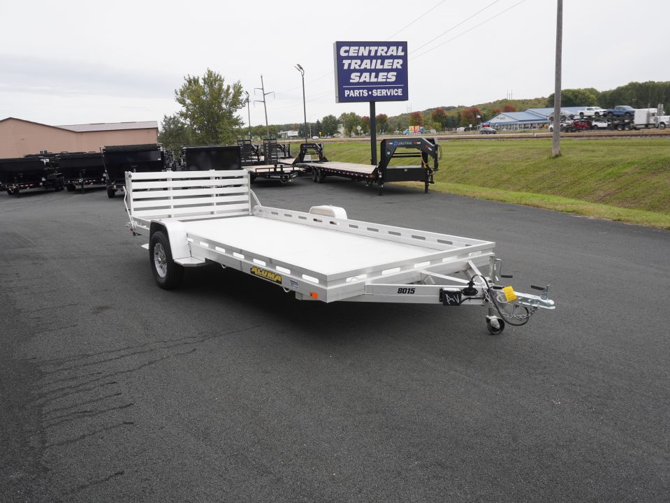 New 2027 Aluma 80"x15ft Aluminum Utility Trailer