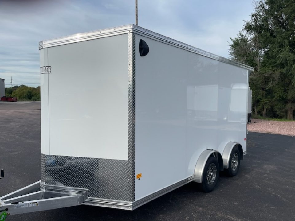 New 2027 E-Z Hauler 7.5x14 Ultimate UTV Cargo / Enclosed Trailer
