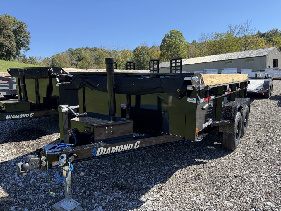 New 2027 Diamond C Trailers MDT 206 12X77 Dump Trailer