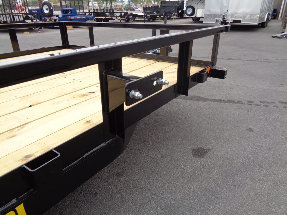 New 2027 Big Tex Trailers * 70PI-16 * 16ft Tandem Axle Utility Trailer w/ Slide in Ramps
