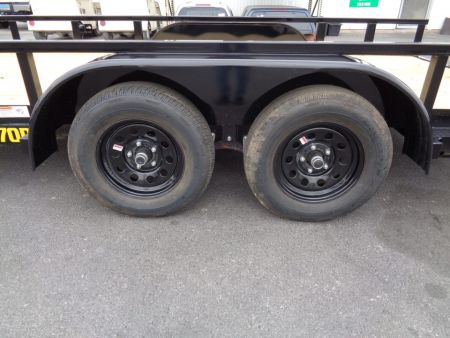 New 2027 Big Tex Trailers * 70PI-16 * 16ft Tandem Axle Utility Trailer w/ Slide in Ramps