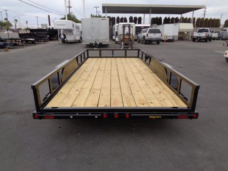New 2027 Big Tex Trailers * 70PI-16 * 16ft Tandem Axle Utility Trailer w/ Slide in Ramps