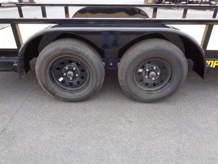 New 2027 Big Tex Trailers * 70PI-16 * 16ft Tandem Axle Utility Trailer w/ Slide in Ramps