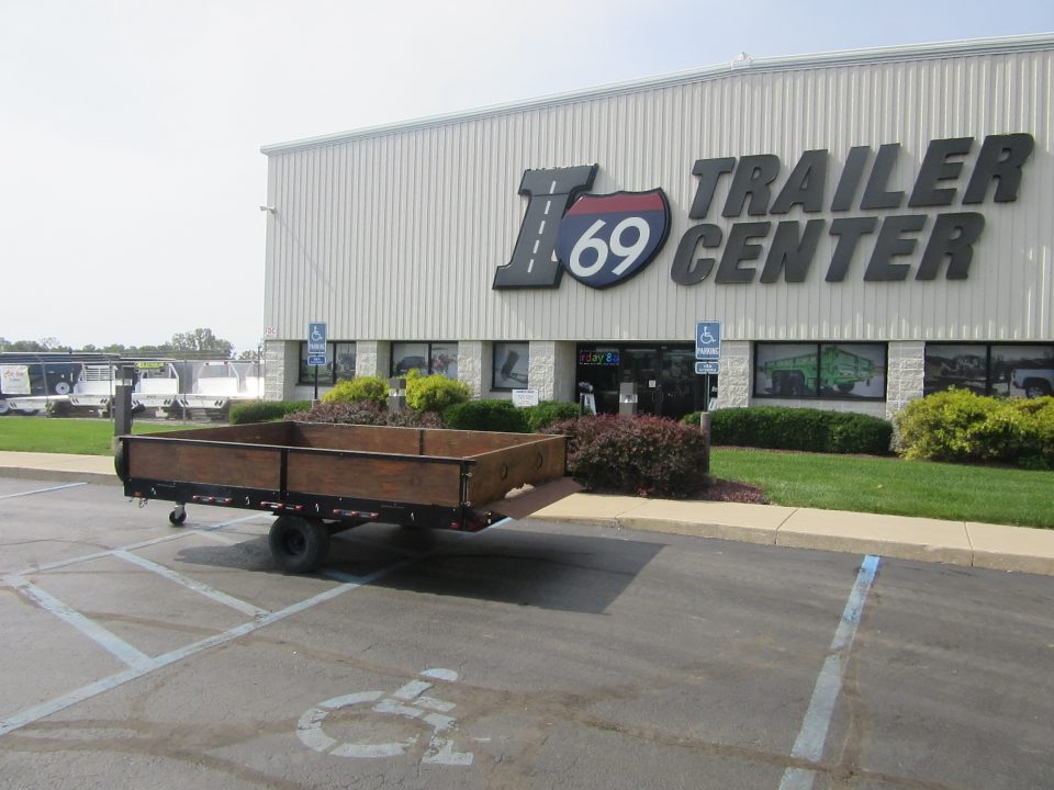 Used 2006 Homemade 7 x 10 1 Axle Tilt Trailer 2K / Spare Tire