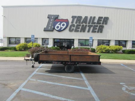 Used 2006 Homemade 7 x 10 1 Axle Tilt Trailer 2K / Spare Tire