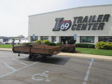 Used 2006 Homemade 7 x 10 1 Axle Tilt Trailer 2K / Spare Tire