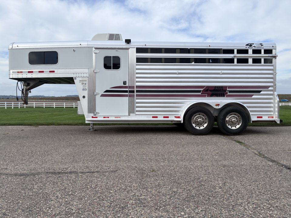 Used 2005 4-Star Trailers 17' Stock Combo Stock / Stock Combo Trailer