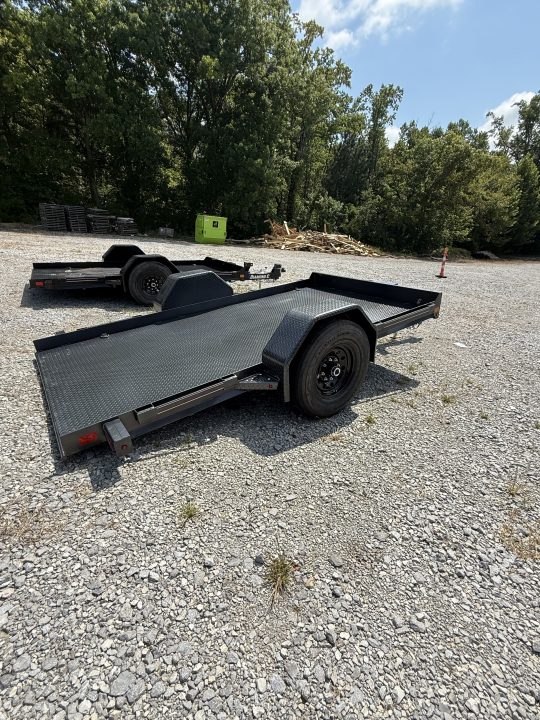 New 2027 Diamond C DSA 107 12’ Tilt Trailer, 7K GVWR, METAL FLOOR, BRAKES