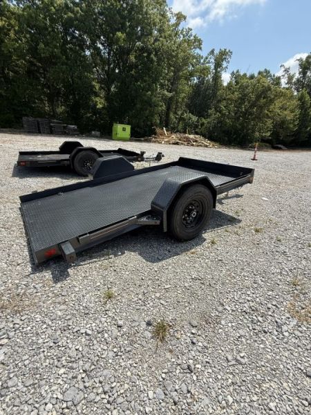 New 2027 Diamond C DSA 107 12’ Tilt Trailer, 7K GVWR, METAL FLOOR, BRAKES