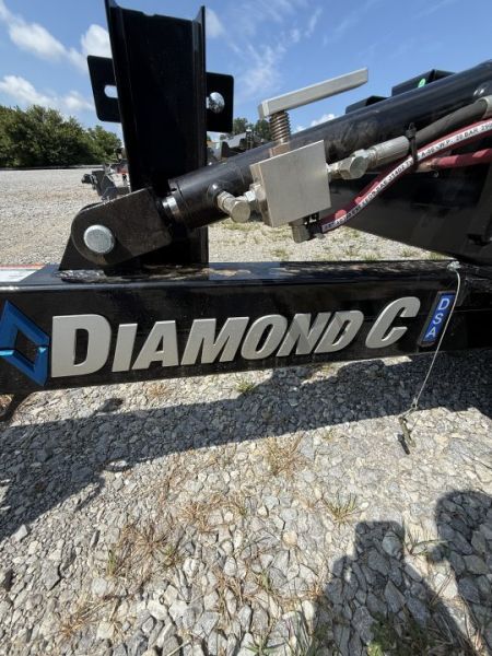 New 2027 Diamond C DSA 107 12’ Tilt Trailer, 7K GVWR, METAL FLOOR, BRAKES