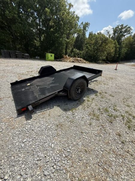 New 2027 Diamond C DSA 107 12’ Tilt Trailer, 7K GVWR, METAL FLOOR, BRAKES