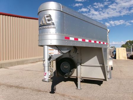 Used 2018 Elite Trailers 7x24 Stock Combo w/ Floating Gates
