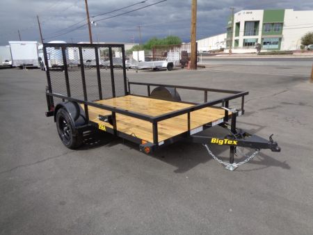 New 2027 Big Tex Trailers * 35SA-10 * 10Ft Single Axle Utility Trailer w/ Ramp Gate