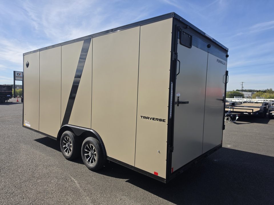 New 2027 Formula 8.5 x 18 Enclosed Trailer 7K GVWR w/ UPGRADES*