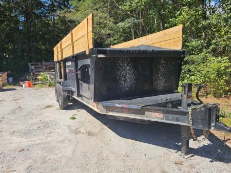 Used USED 2026 7X16 14K DUMP TRAILER ($1139 DOWN ON RTO CONTRACT)