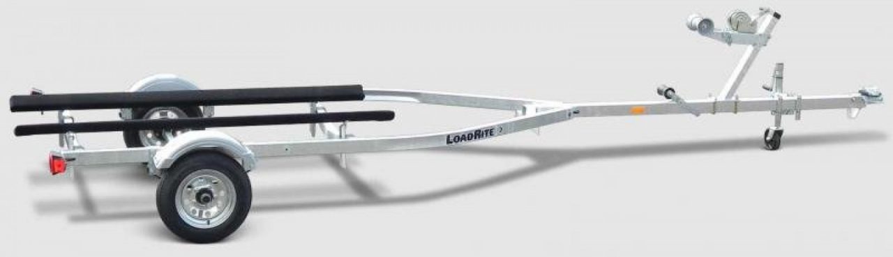 New 2027 LOAD RITE 16'1" Small & Wider V-Bunk Boat Trailer w/ Swing Up Jack