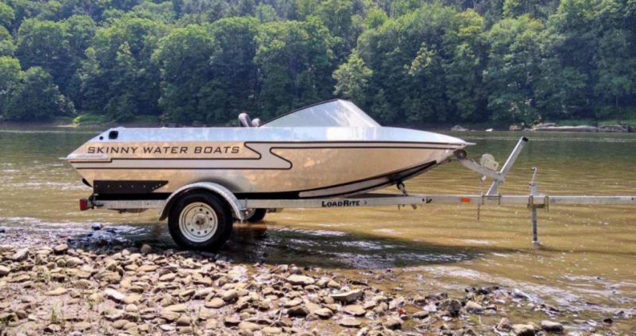 New 2027 LOAD RITE 16'4" V-Bunk Boat Trailer w/ Swing Up Jack