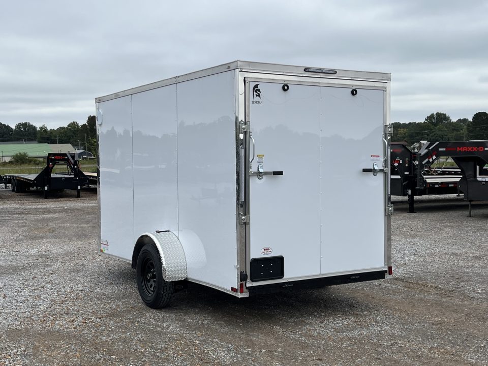 New 2027 Spartan 6' x 12' 3k Enclosed Trailer