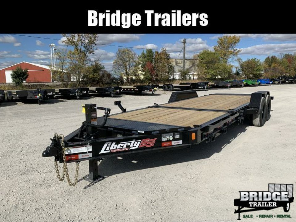 New 2027 Liberty LT14K83X22SPB8WF (83" X 22') 15.4K Partial Tilt Tilt Trailer