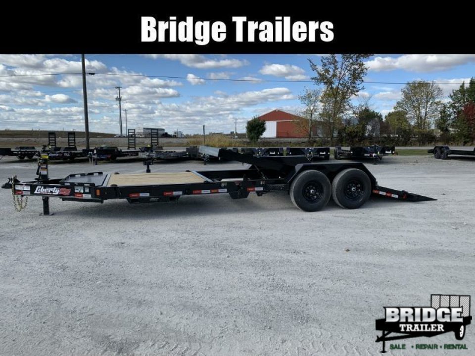New 2027 Liberty LT14K83X22SPB8WF (83" X 22') 15.4K Partial Tilt Tilt Trailer
