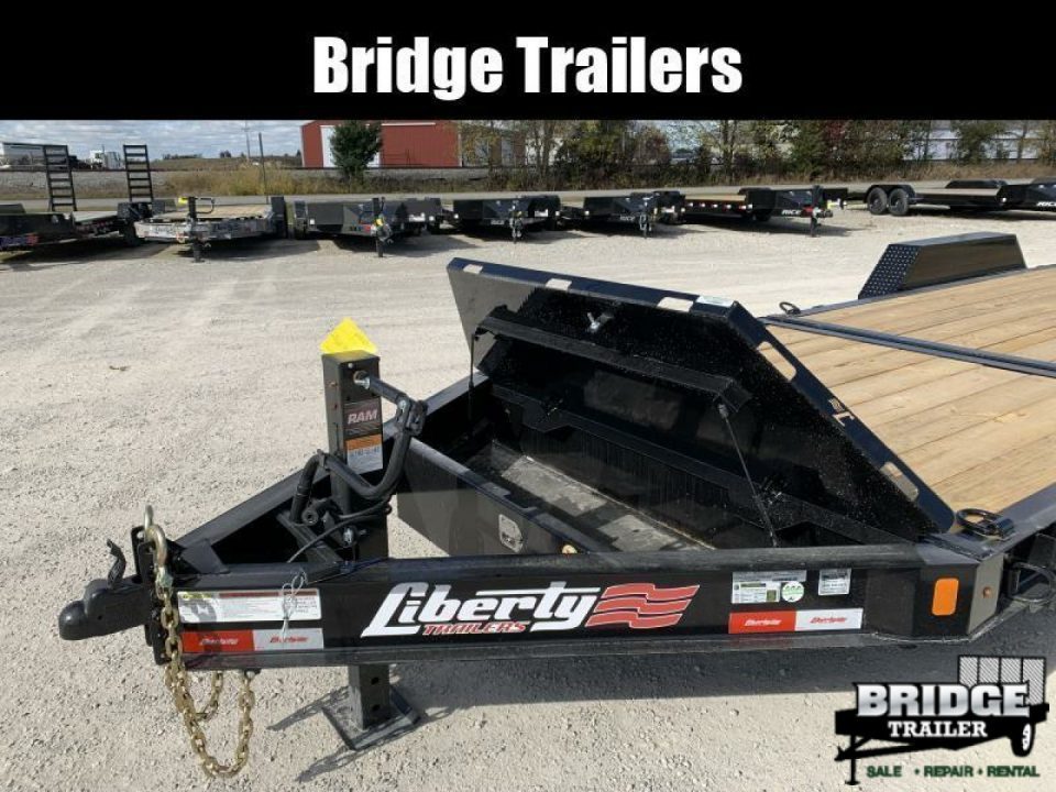 New 2027 Liberty LT14K83X22SPB8WF (83" X 22') 15.4K Partial Tilt Tilt Trailer