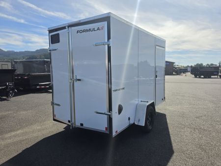 New 2027 Formula Traverse 6 x 12 Enclosed Trailer w/ Double Doors 3K GVWR