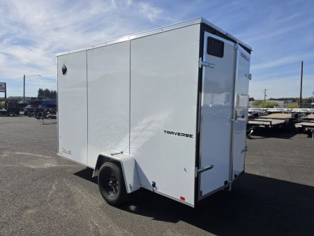 New 2027 Formula Traverse 6 x 12 Enclosed Trailer w/ Double Doors 3K GVWR