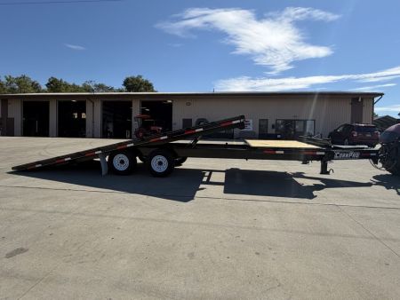 New 2027 Corn Pro Trailers Power I-Series Deckover Tilt - 6'(fixed) + 21' (tilt) - 14,000# GVWR