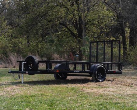 New 2027 HTC 7x12 3K Utility Trailer