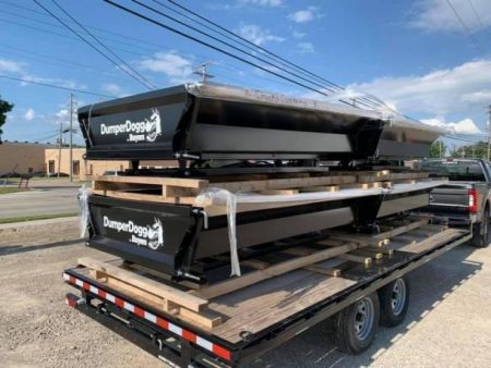 New 2027 DumperDogg 8' STEEL DUMPER Dump Insert Truck Bed