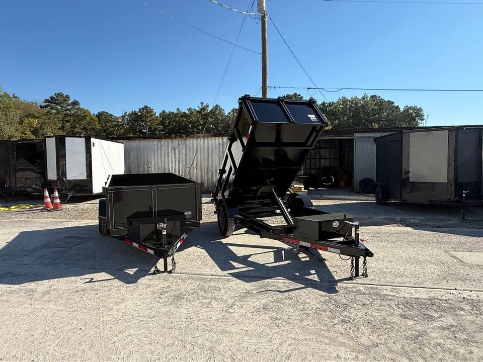 New 2027 Oak Ridge 5x10x2 5k Dump Trailer