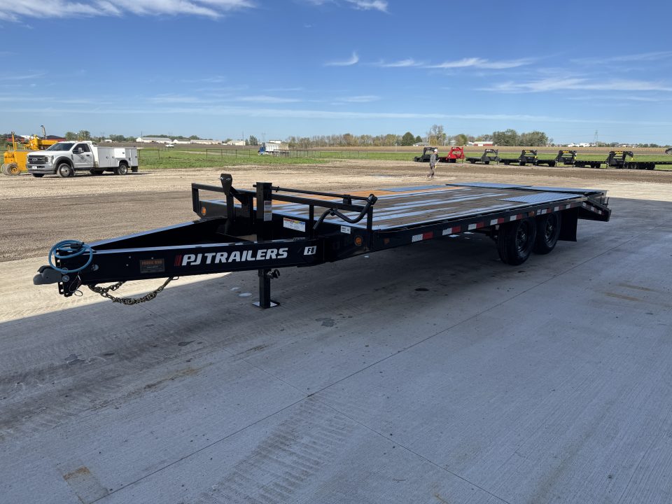 New 2027 PJ Trailers F8-20 Equipment Trailer