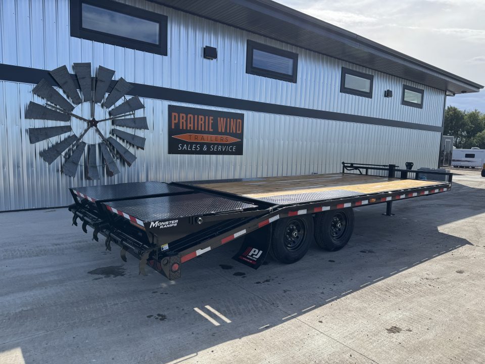 New 2027 PJ Trailers F8-20 Equipment Trailer