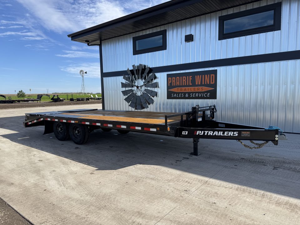 New 2027 PJ Trailers F8-20 Equipment Trailer