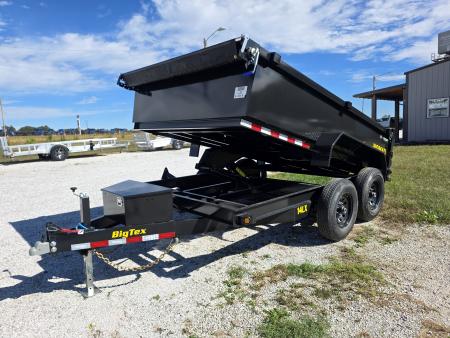 New 2027 Big Tex Trailers 83x12 Tandem 14K Dump w/ 2' Sides Dump Trailer